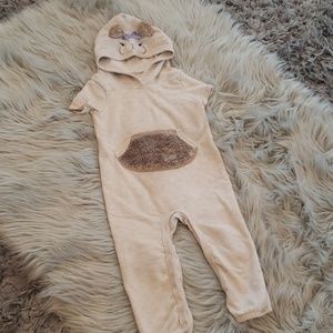 Cat & Jack Short Sleeve Hooded Onesie